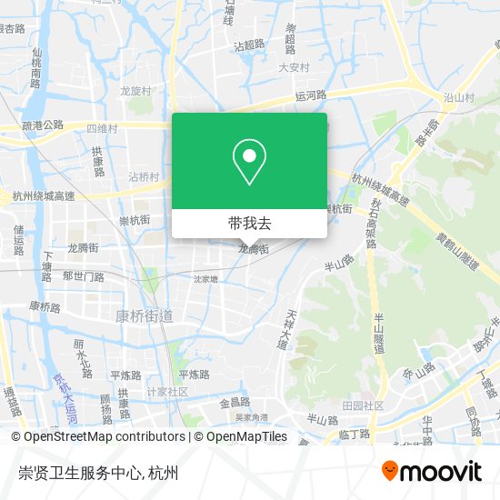 崇贤卫生服务中心地图