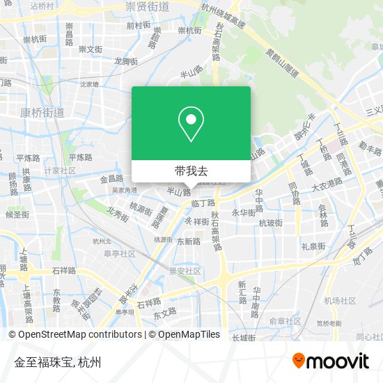 金至福珠宝地图