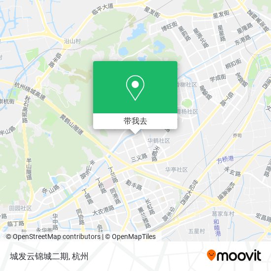 城发云锦城二期地图