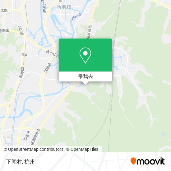 下闻村地图