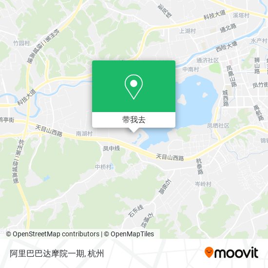 阿里巴巴达摩院一期地图