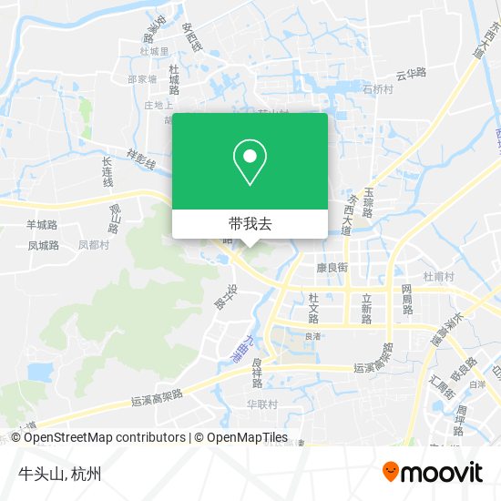 牛头山地图