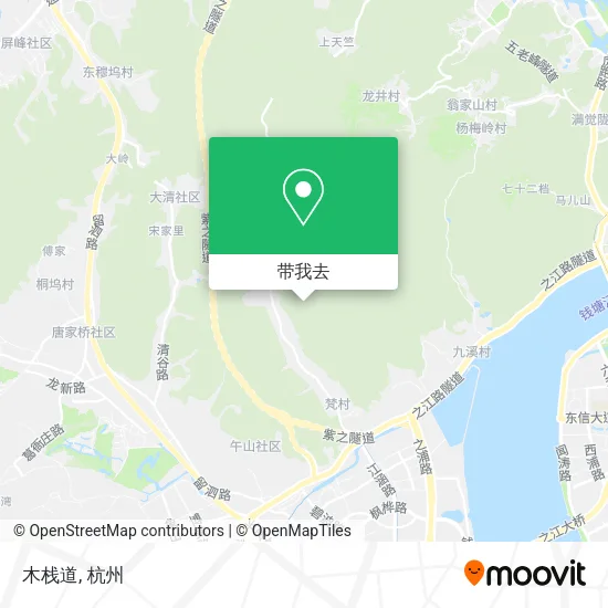 木栈道地图