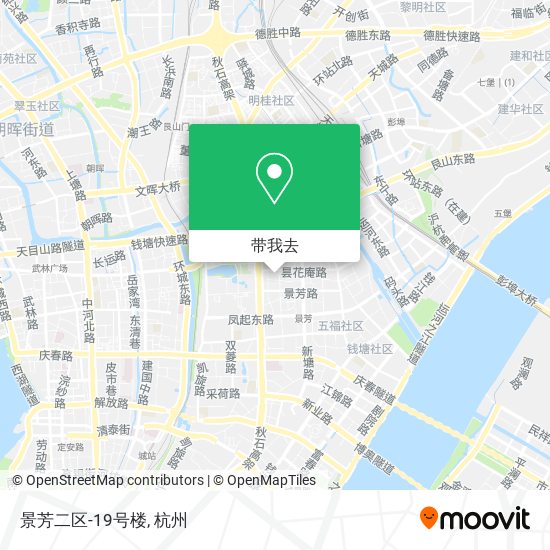 景芳二区-19号楼地图