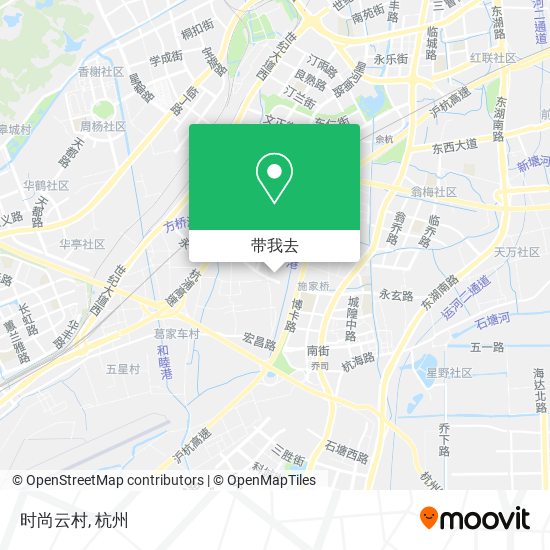 时尚云村地图