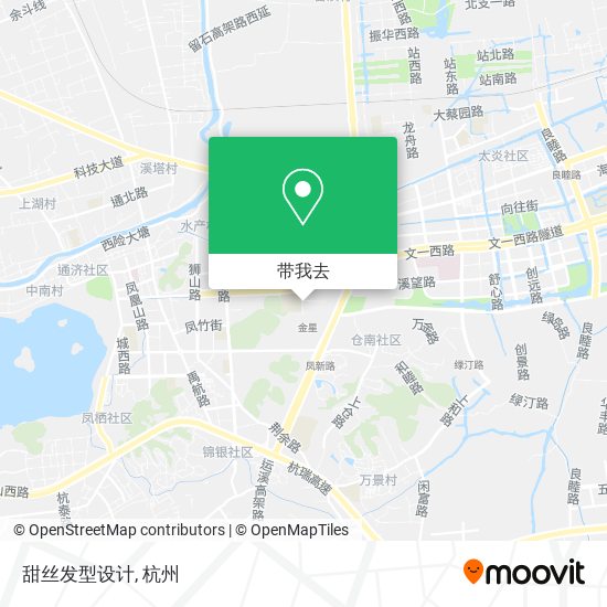 甜丝发型设计地图