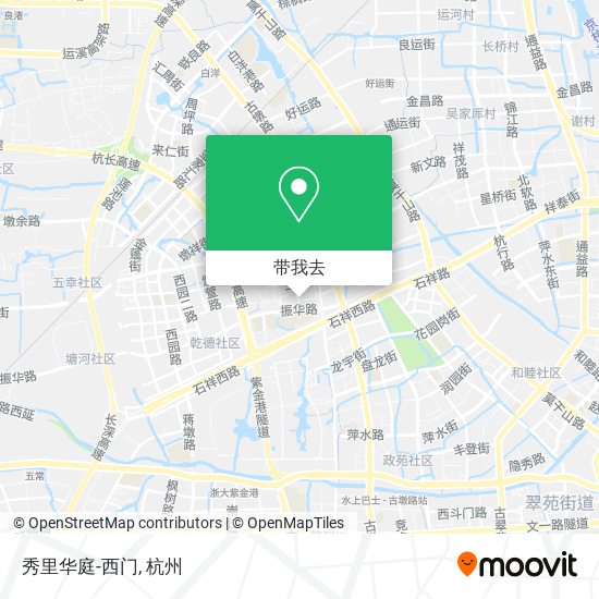 秀里华庭-西门地图