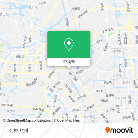丁公桥地图