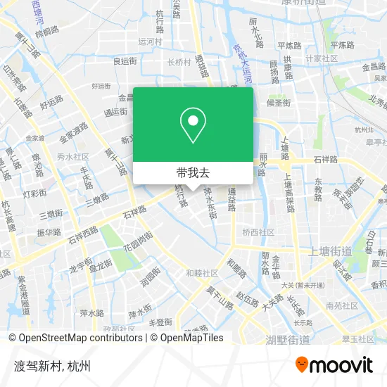 渡驾新村地图