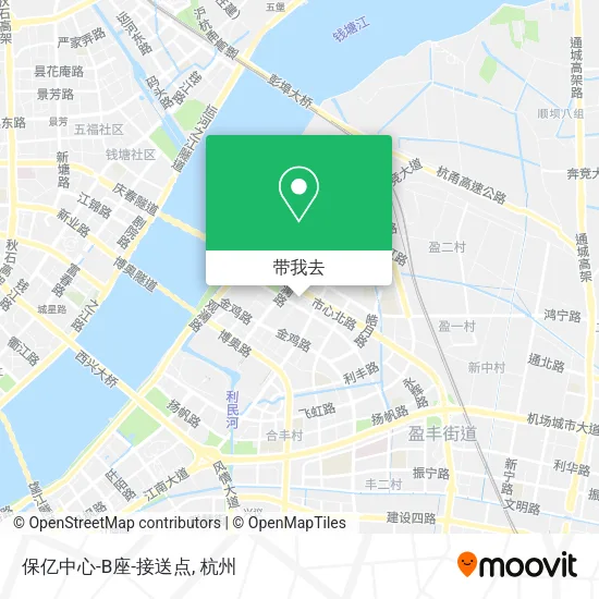 保亿中心-B座-接送点地图
