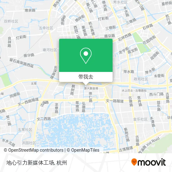 地心引力新媒体工场地图