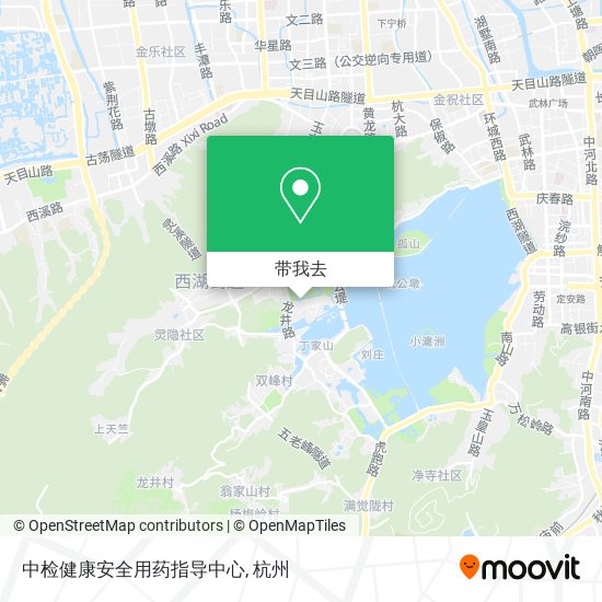 中检健康安全用药指导中心地图