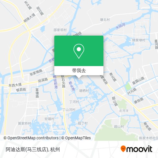 阿迪达斯(马三线店)地图