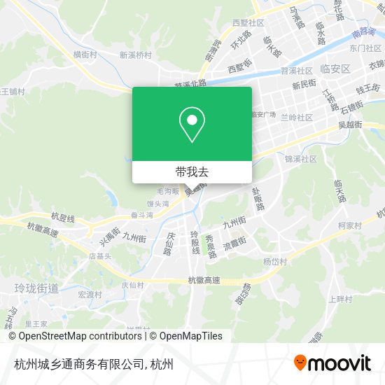 杭州城乡通商务有限公司地图