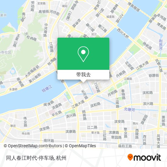 同人春江时代-停车场地图