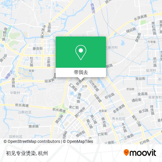 初见专业烫染地图