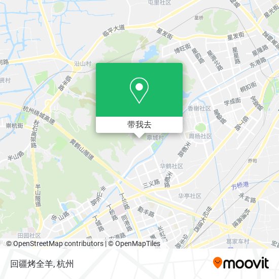 回疆烤全羊地图