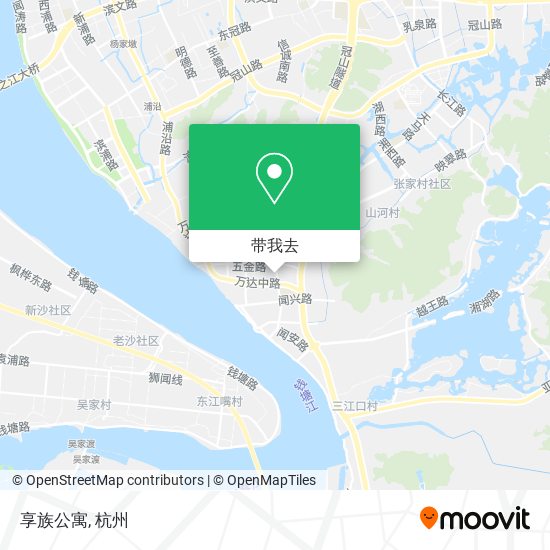 享族公寓地图