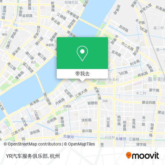 YR汽车服务俱乐部地图