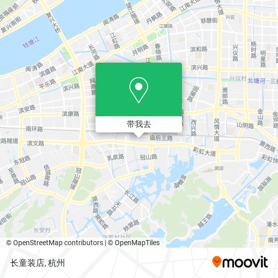 长童装店地图
