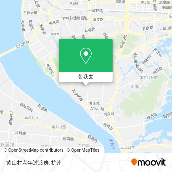 黄山村老年过渡房地图