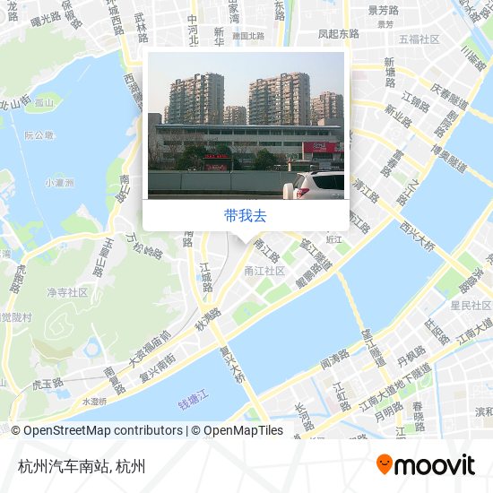 杭州汽车南站地图