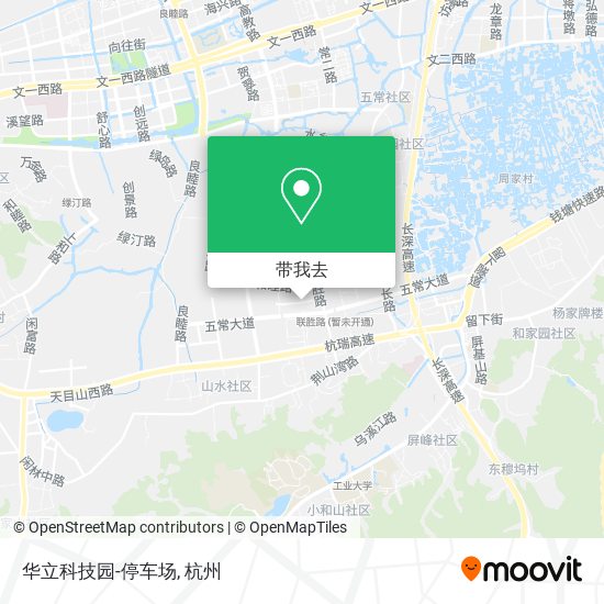 华立科技园-停车场地图