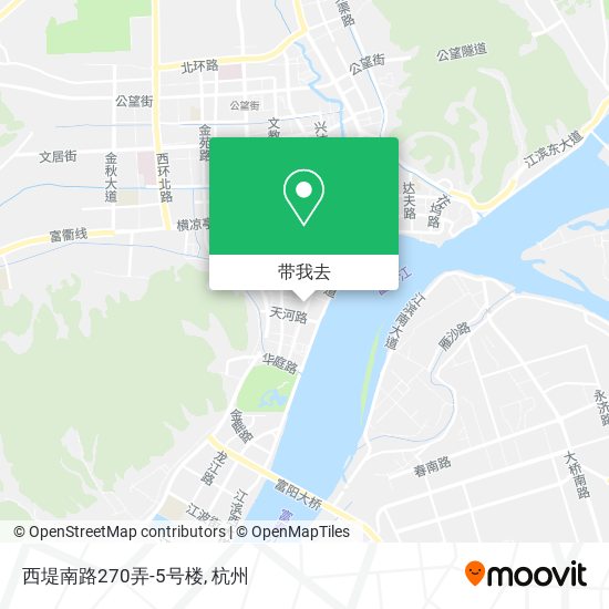 西堤南路270弄-5号楼地图