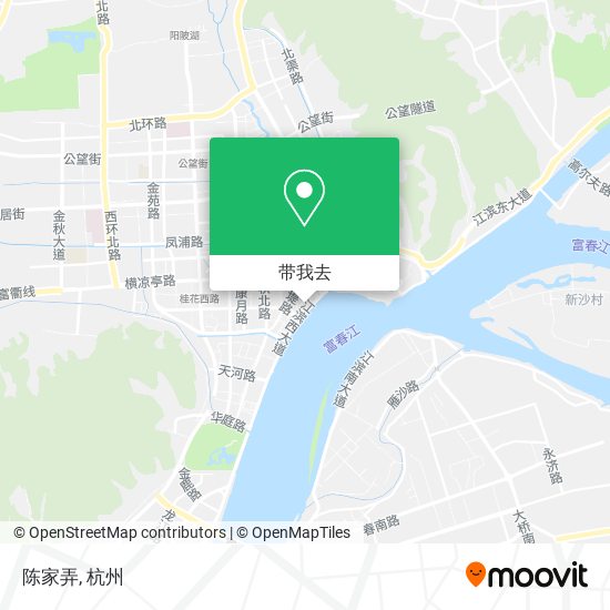 陈家弄地图