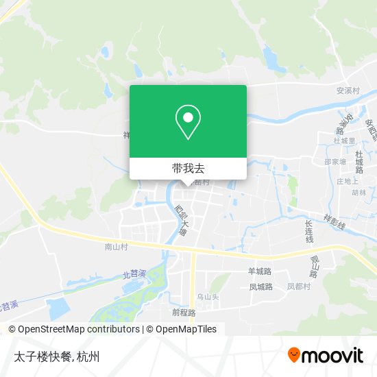 太子楼快餐地图