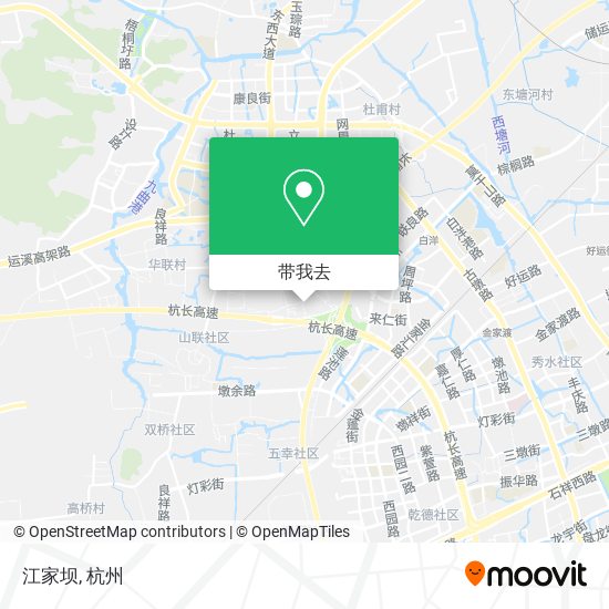 江家坝地图