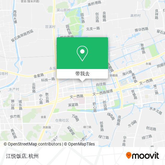 江悦饭店地图