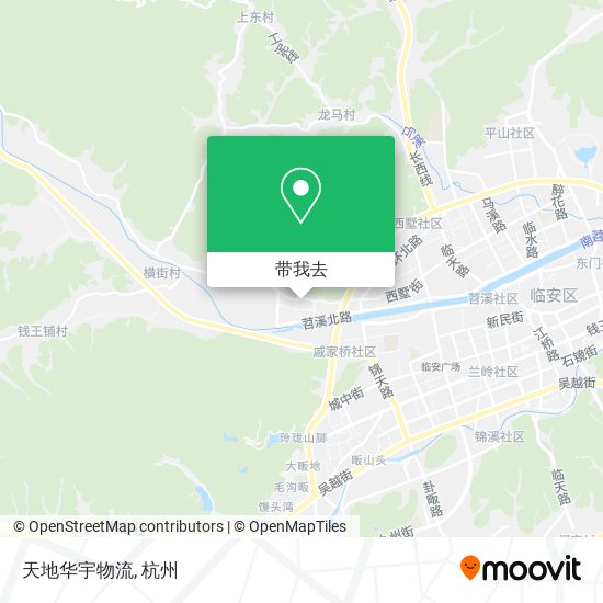 天地华宇物流地图