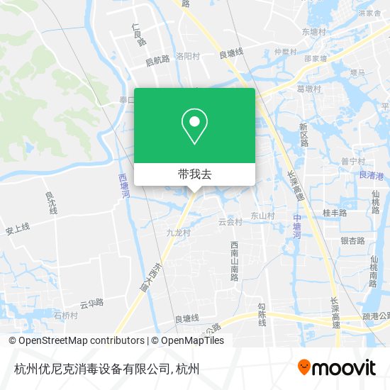 杭州优尼克消毒设备有限公司地图