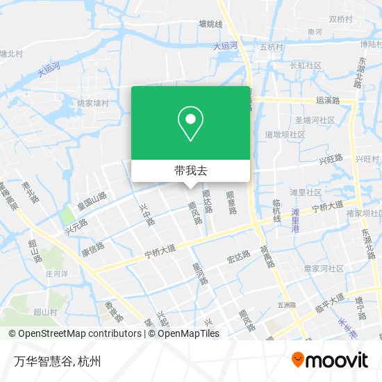 万华智慧谷地图