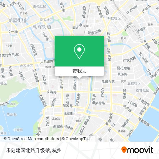 乐刻建国北路升级馆地图