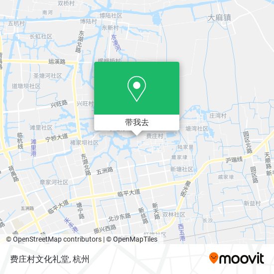 费庄村文化礼堂地图