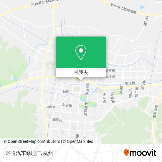 环通汽车修理厂地图