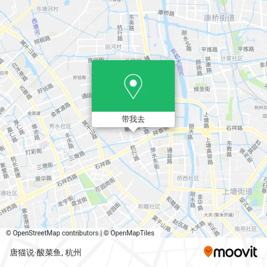 唐猫说·酸菜鱼地图