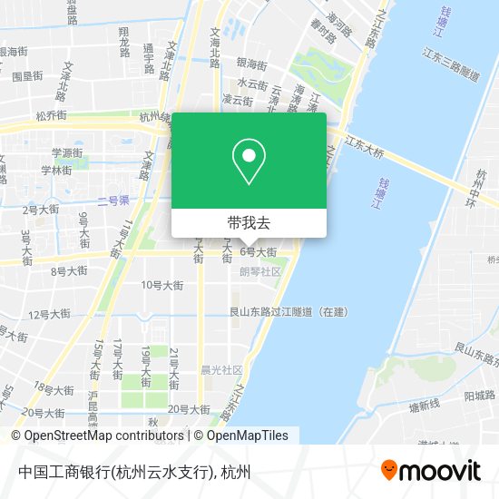 中国工商银行(杭州云水支行)地图