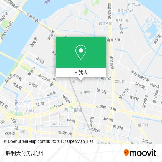 胜利大药房地图