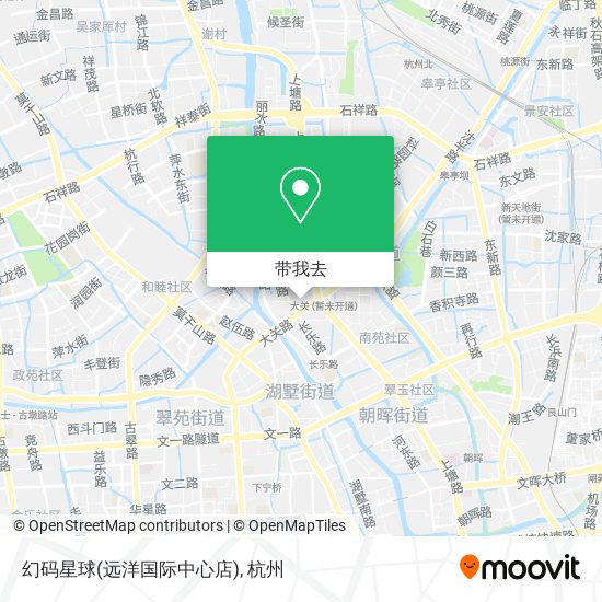 幻码星球(远洋国际中心店)地图