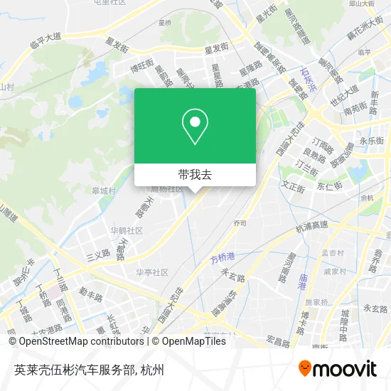 英莱壳伍彬汽车服务部地图