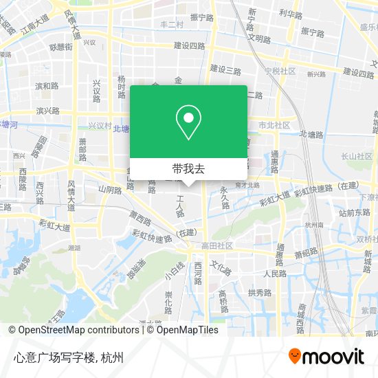心意广场写字楼地图