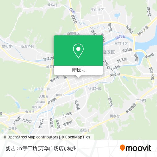 扬艺DIY手工坊(万华广场店)地图