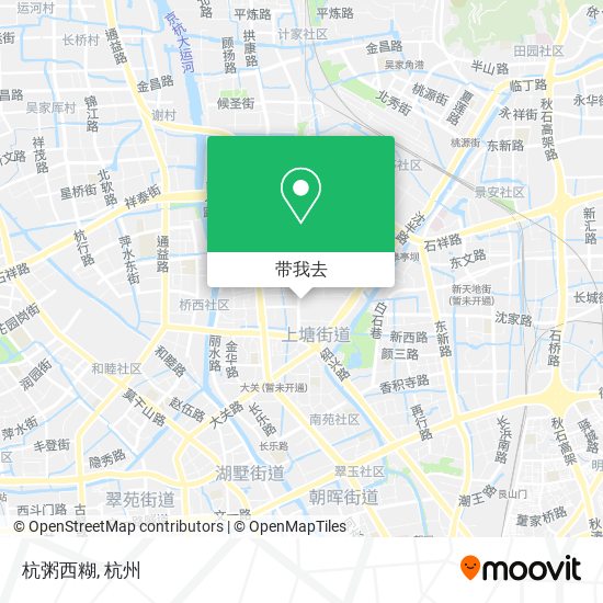 杭粥西糊地图