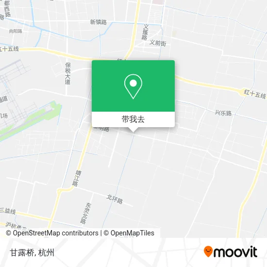 甘露桥地图