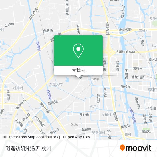 逍遥镇胡辣汤店地图