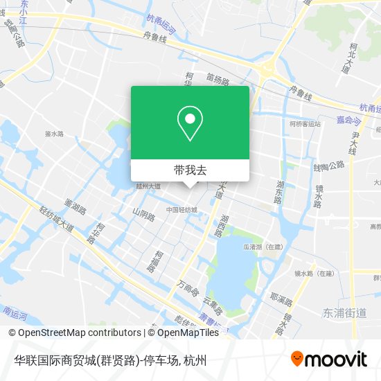 华联国际商贸城(群贤路)-停车场地图