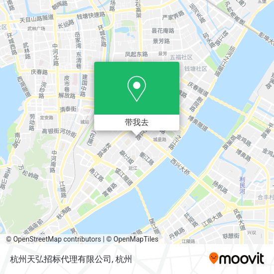 杭州天弘招标代理有限公司地图